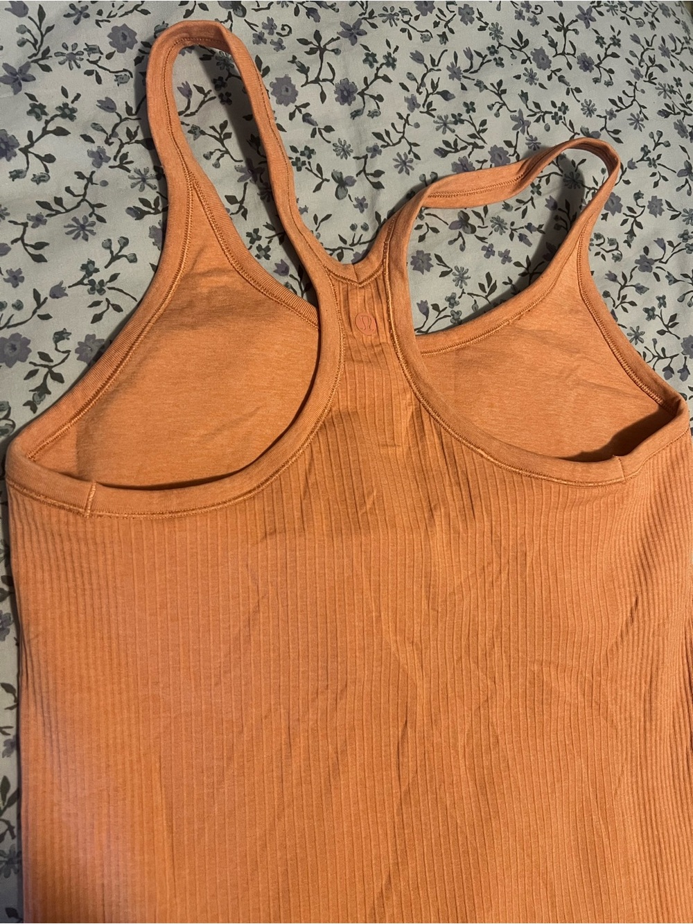 lululemon athletica Ebb to Street Ribbed Racerback Tank Top - Salmon Pink